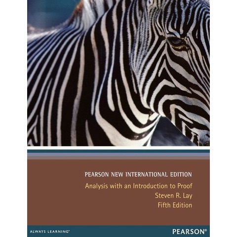[Pearson] การวิเคราะห์ที่มีการป้องกันเบื้องต้น, Pearson New International Edition, 5th edition