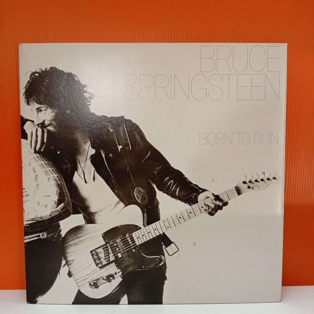 RR44-8 LP TERPAKAI [ BRUCE SPRINGSTEEN - BORN TO RUN ] LP มือสอง < NM >