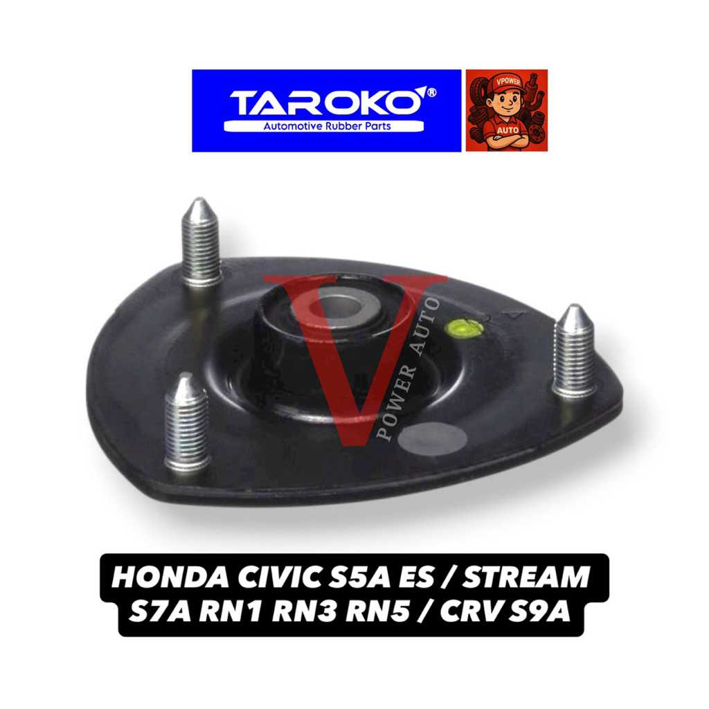 TARKO ญี่ปุ่น HONDA CIVIC S5A ES / STREAM S7A RN1 RN3 RN5 / CRV S9A ด้านหน้า ABSORBER MOUNTING