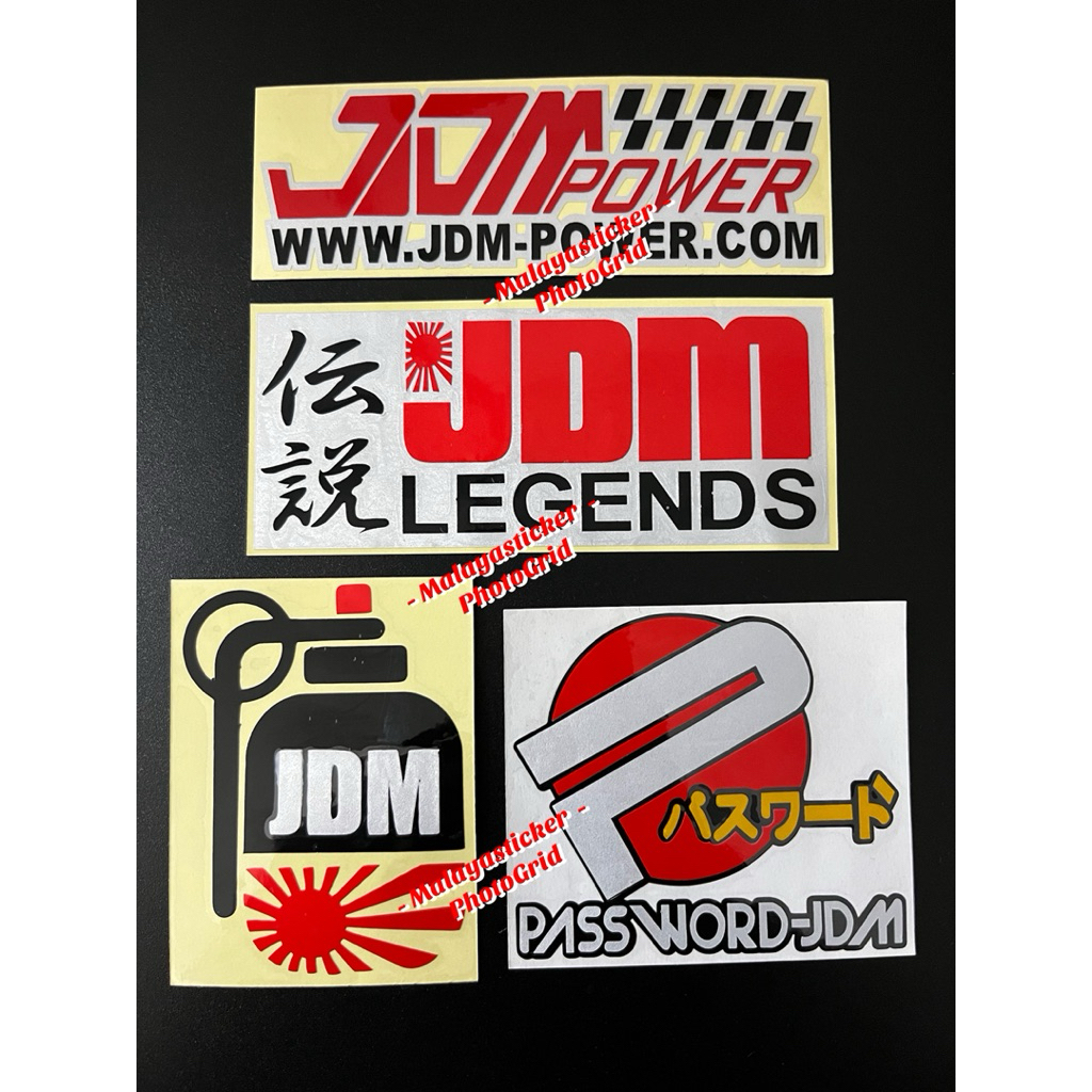 สติ๊กเกอร์ JDM สติ๊กเกอร์ Pantul Caya สติ๊กเกอร์ kereta