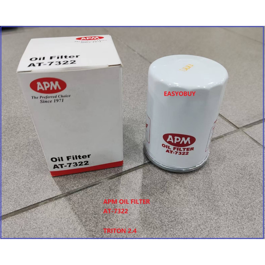 APM กรองน้ํามันเครื่อง AT-7322 TRITON 2.4 (1230A182)