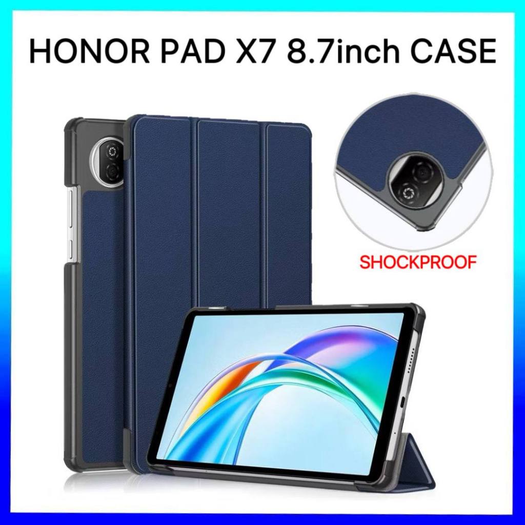 Honor Pad X7 8.7 นิ้วหนัง Magnetic Flip Case Honor PadX7 8.7 "Flip Protector ปลอกกันกระแทก