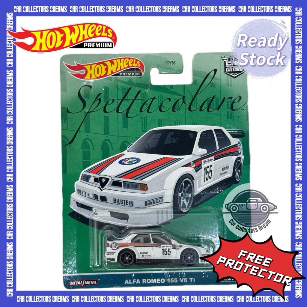 Hot Wheels Alfa Romeo 155 V6 Ti / รถใหม่เอี่ยม / ปิดผนึก