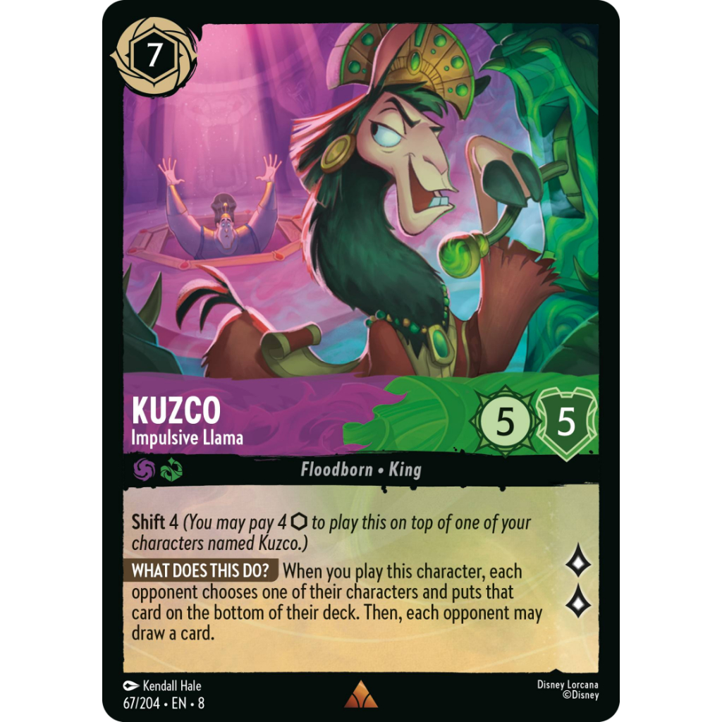 Disney Lorcana Set 8 67/204 Kuzco - Impulsive Llama