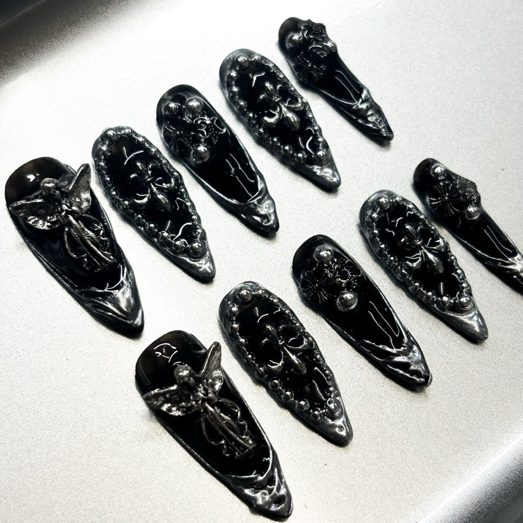 Rebellle Handmade Press-On Nails (Decayla Collection)