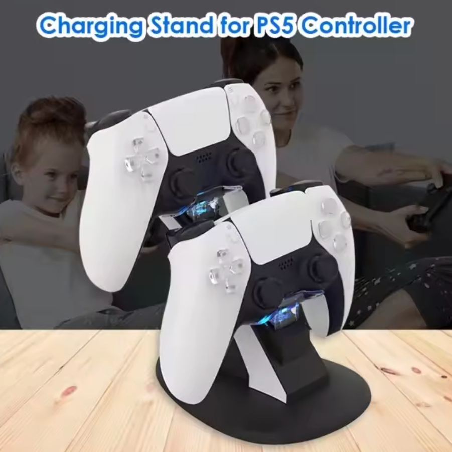 PS5 IPLAY DUAL CHARGING DOCK DS5 CHARGER DUALSENSE CHARGING STATION คอนโทรลเลอร์