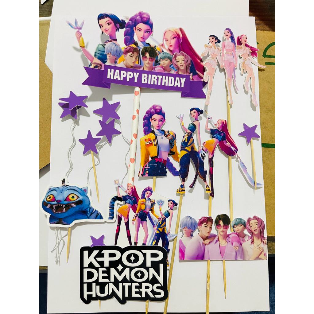 เค้ก TOPPER KPOP DEMON HUNTER