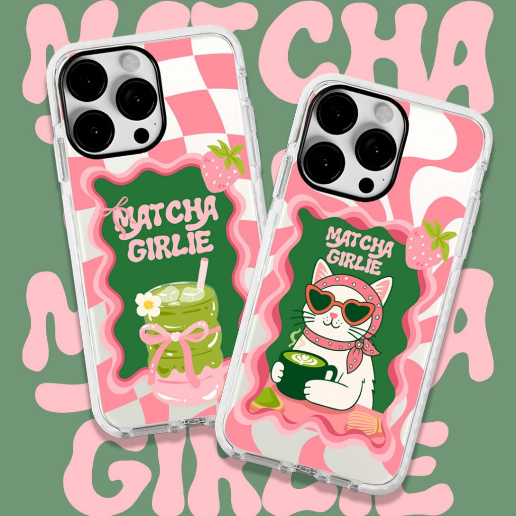 เคส MATCHA GIRLIE IP 11 ถึง 17 PRO MAX