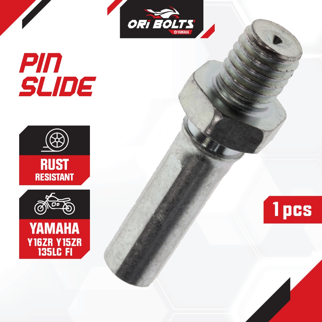50C-F5914-00 Yamaha Y16 Y15 135LC FI V8 5S 5 ความเร็วด้านหลัง Caliper Slide Pin เบรค Belakang