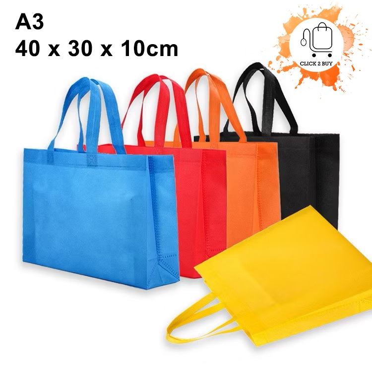 A3 SIZE NON WOVEN BAG / NON WOVEN BAG WITH PRINTING / NON WOVEN BAG BAG BAG/ EVENT BAG