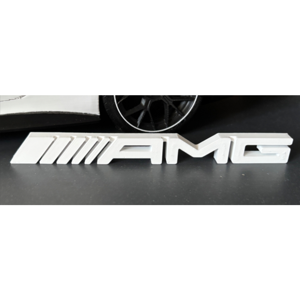 โลโก้ Mercedes AMG 3D (ตกแต่งโต๊ะ)