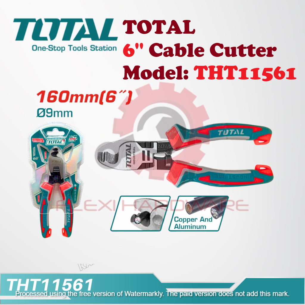 TOTAL THT11561 (6"/160MM) เครื่องตัดสายเคเบิล