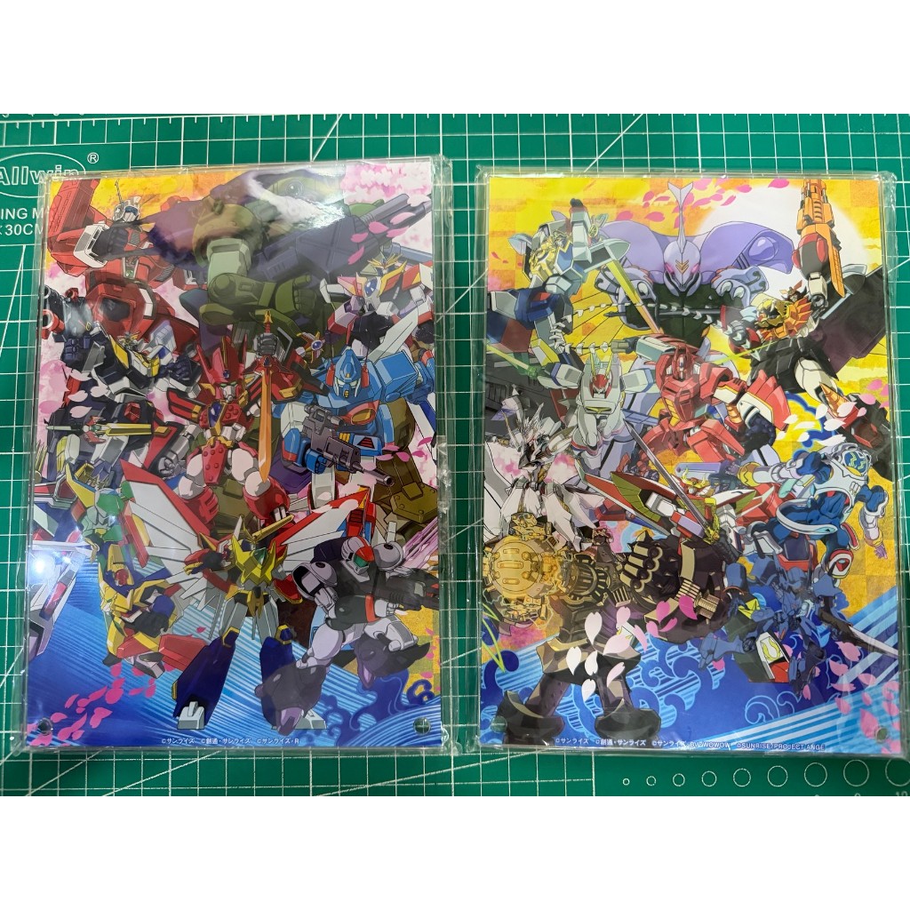 SUNRISE WORLD Brave Series แผ่นอะคริลิค GaoGaiGar / Goldran / Exkaiser