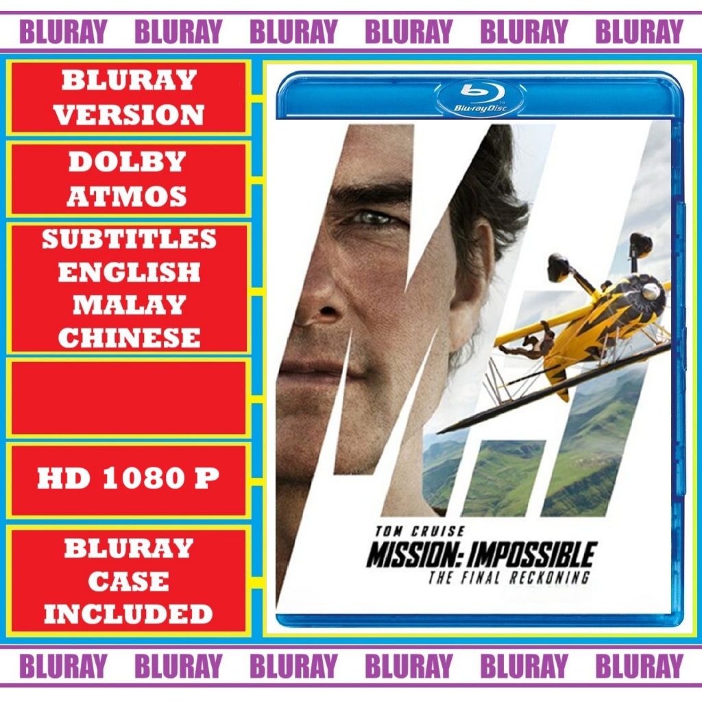 MISSION IMPOSSIBLE THE FINAL RECKONING (2025) - รุ่น BLURAY EBY1225