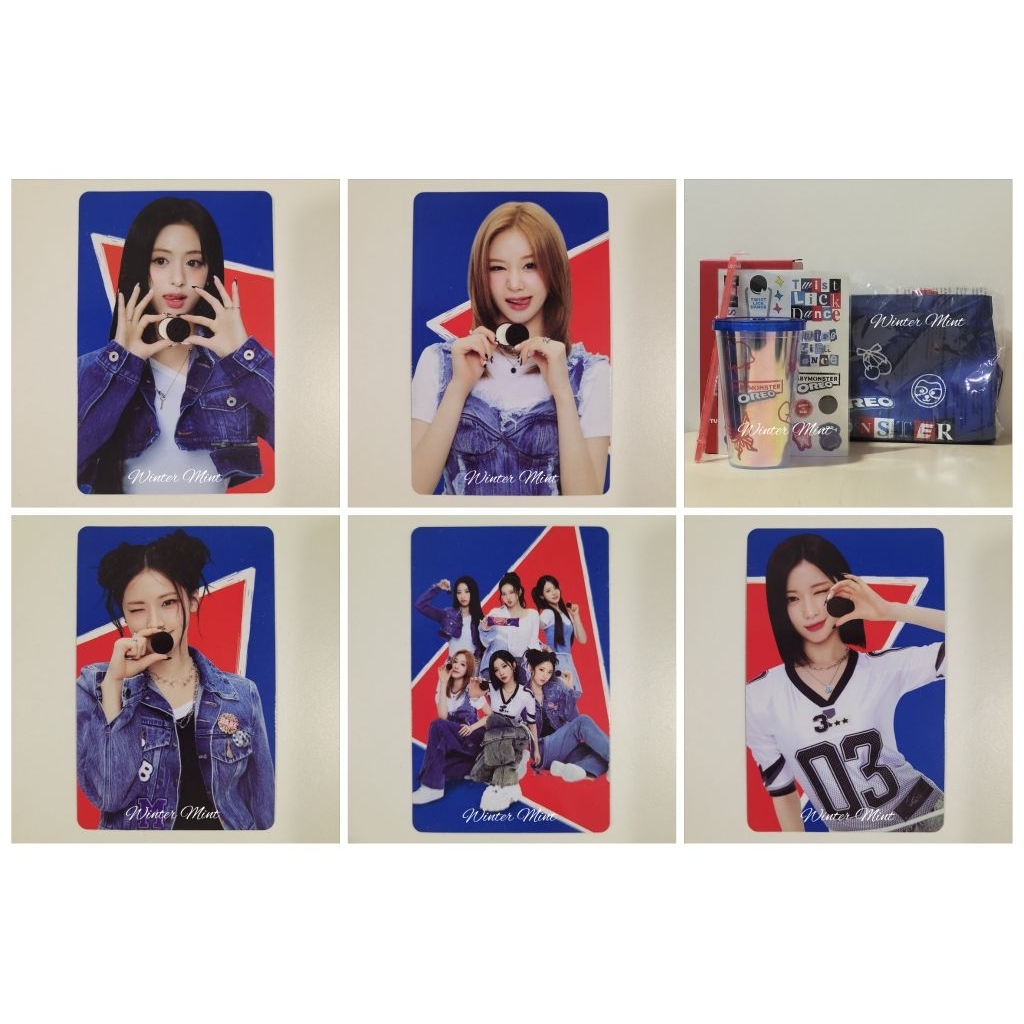 Oreo Babymonster Photocards (อย่างเป็นทางการ)