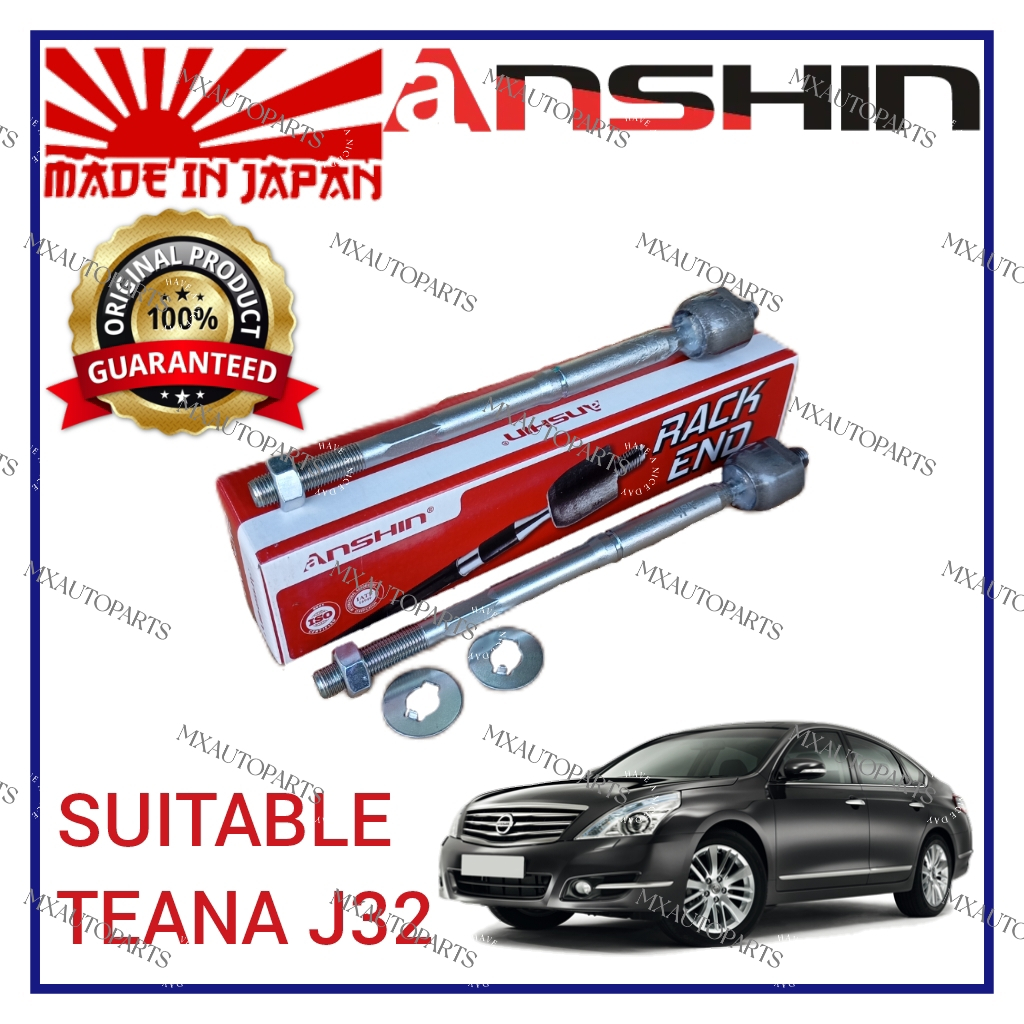ANSHIN JAPAN RACK END NISSAN TEANA J32 RACK END SET