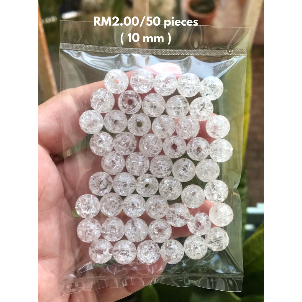 RM2.00/50 kyping : 10mm-002 - Manik - Bead - 10 mm