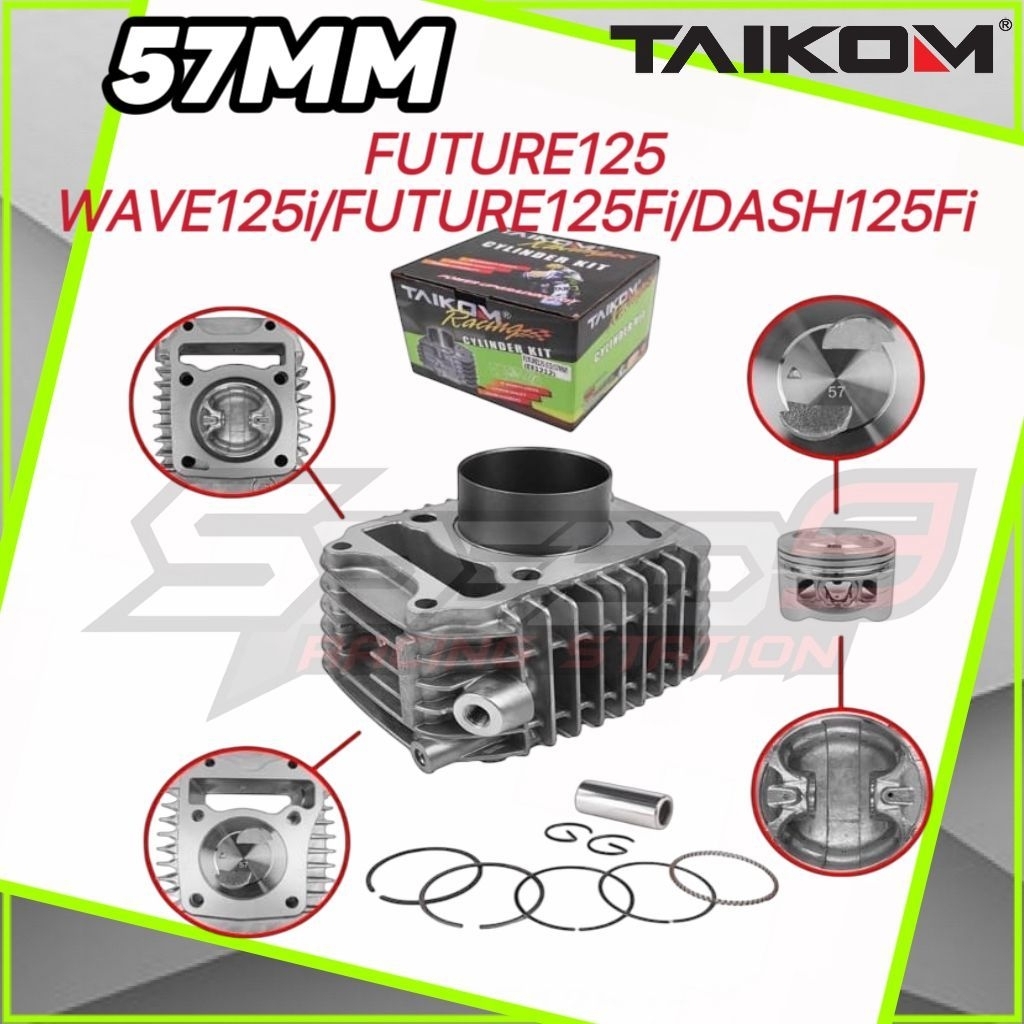 TAIKOM RACING BLOCK 57MM FUTURE125 WAVE125i DASH125 Fi FUTURE125Fi