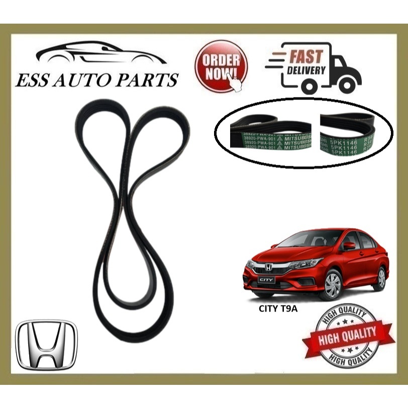 5PK1146 31110-55A-Z01 CITY T9A เข็มขัดพัดลม