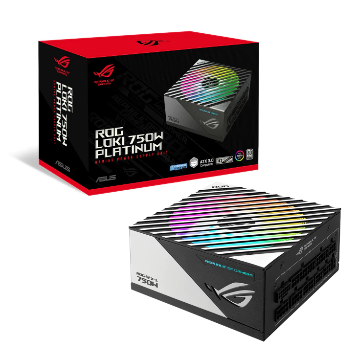 ASUS ROG LOKI 750W / 850W / 1000W / 1200W SFX-L 80PLUS Platinum / TITANIUM ATX 3.0 POWER SUPPLY PSU