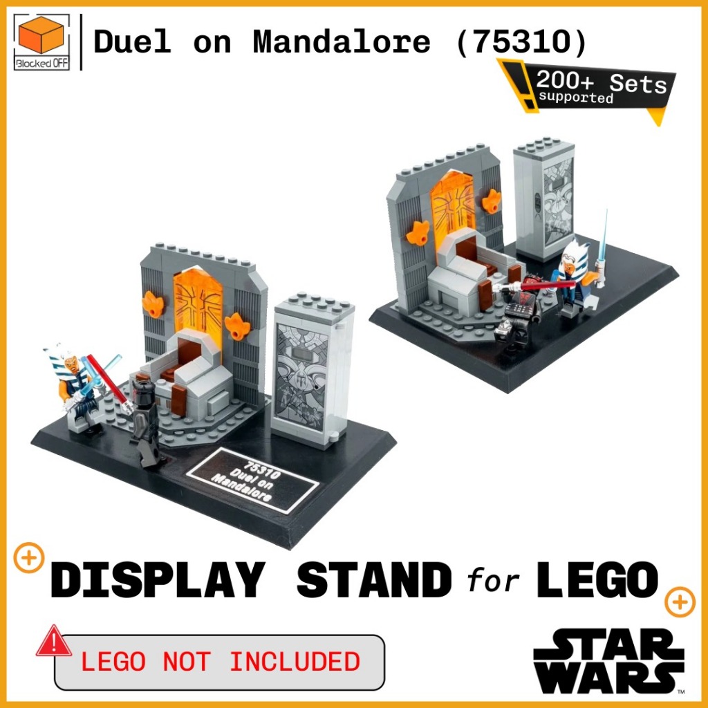 ขาตั้งจอแสดงผลสําหรับ Lego Star Wars Duel บน Mandalore (75310)