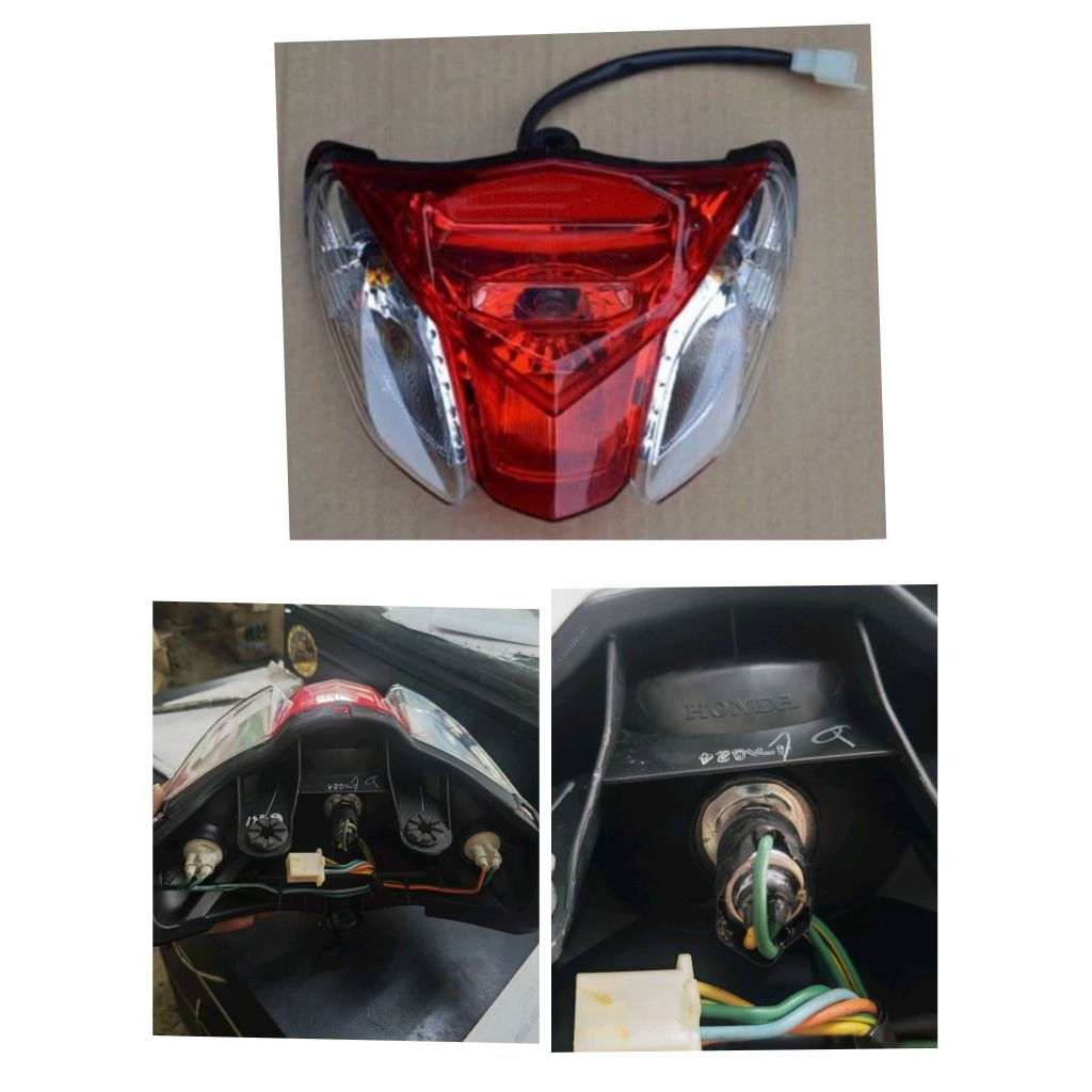 DASH V1 DASH110 FI DASH125 FI REAR LIGHT DASH V1 COVER DASH V2 FI DASH125 FI