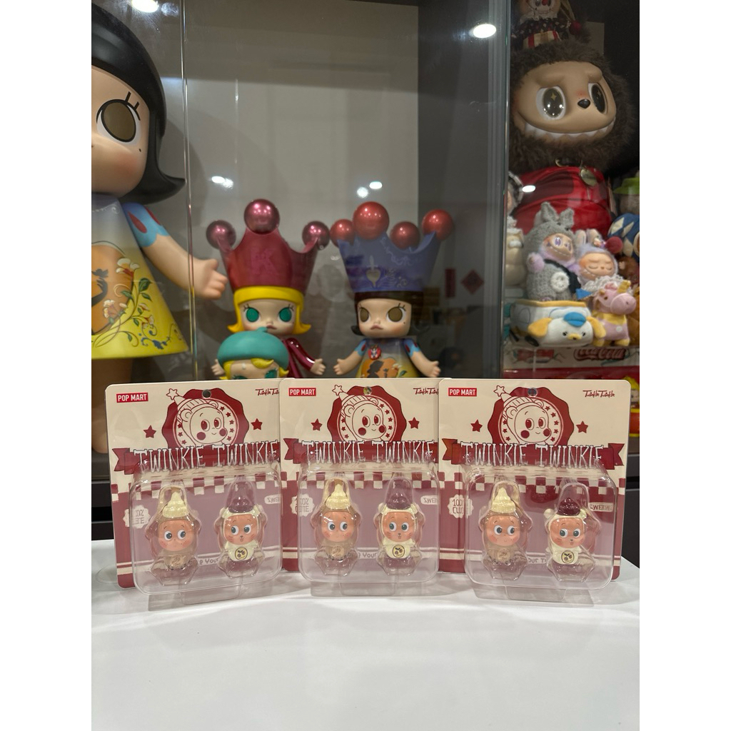 Popmart Twinkle Bubble Tea & Cherry Iced Tea รูป Starzhen Twinkle Bubble Tea & Cherry Iced Tea Card 