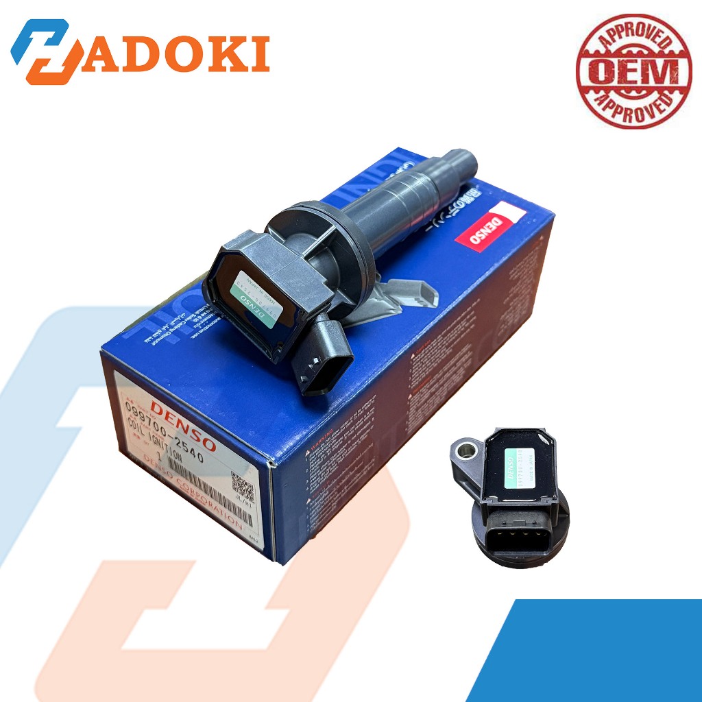 คอยล์ DENSO IGNITON 099700-2540 TOYOTA ALTIS 1.6,1.8/ WISH ZNE10/ CALDINA ZST241 (4PIN)