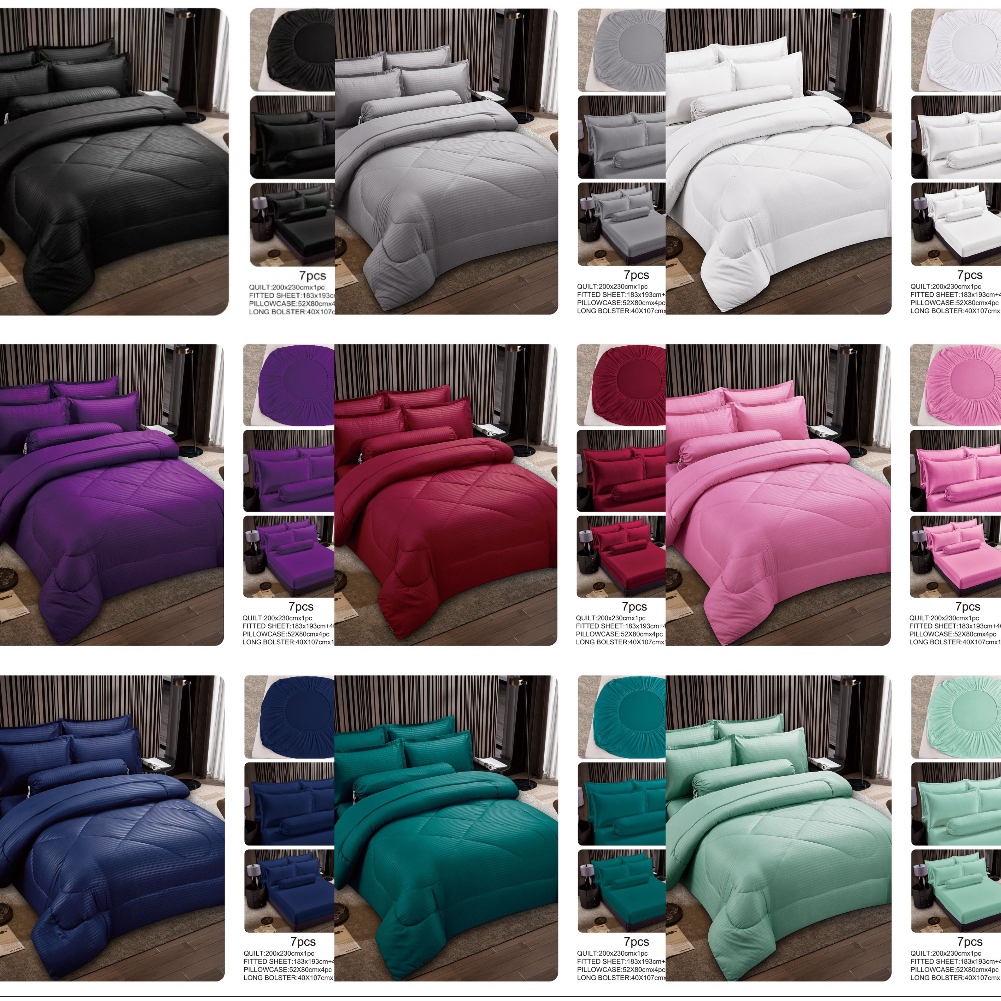 7 IN 1- CADAR COMFORTER KING SIZE 7 ชิ้น