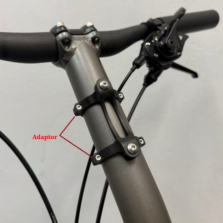 TRIGO TRP2062 กรงขวด Adaptor 41 มม. 35 มม. สําหรับ Brompton Java Neo Aceoffix