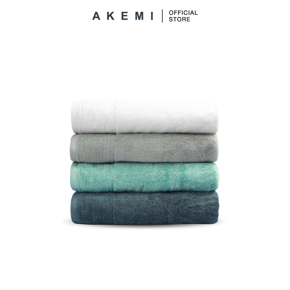 AKEMI Home Luxe ผ้าเช็ดมือผ้าฝ้ายอียิปต์ (41 ซม. x 76 ซม.)