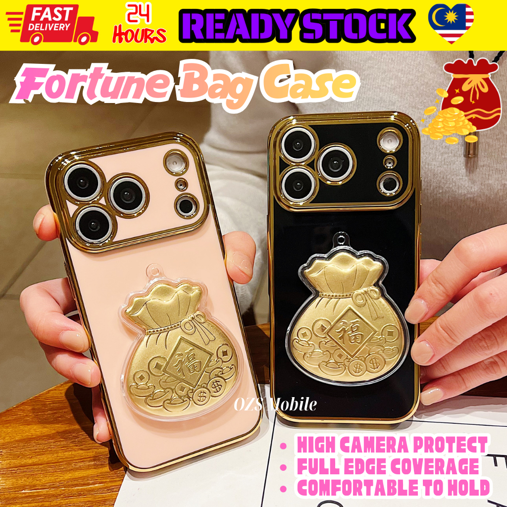 Honor X6a X6b X7 X7a X7b X8 4G X8a X8b X9 X9a 70 200 Pro Lite 5G fon s electroplated ทอง lucky กระเป