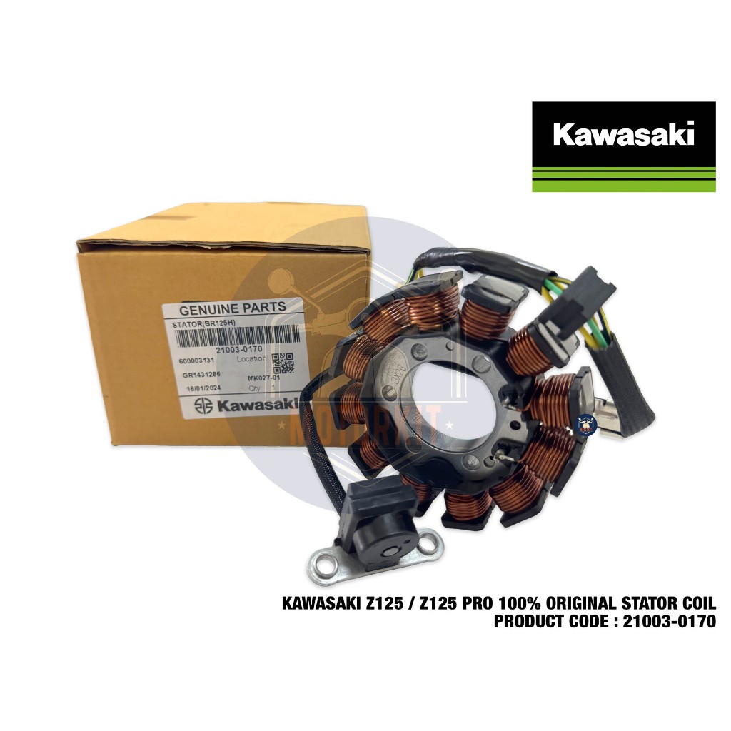 KAWASAKI Z125 Z125 PRO STATOR COIL MAGNET COIL API 21903-0170