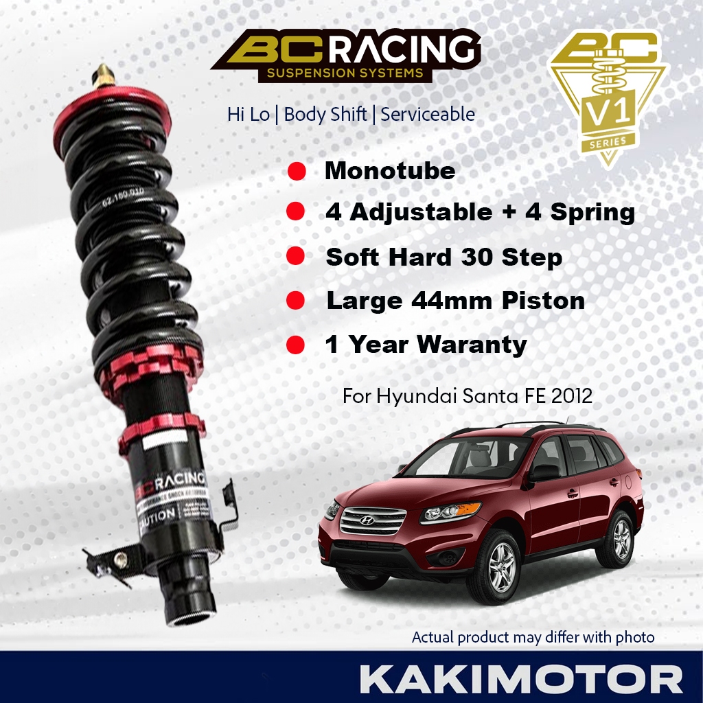 HYUNDAI SANTA FE AWD 2012-2018 BC Racing V1 ชุดช่วงล่างแบบปรับได้