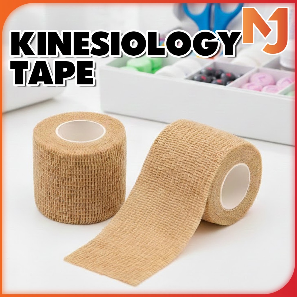 KINESIOLOGY TAPE McJoden - THEO Kinesiology Sports Tape Self-Adhesive Bandage, Elastic Bandage, Firs