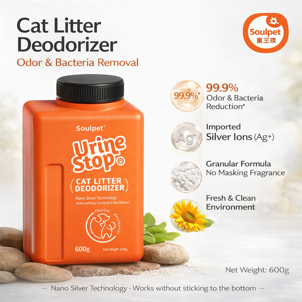 SOULPET CAT LITTER DEORORIZING POWER 600G