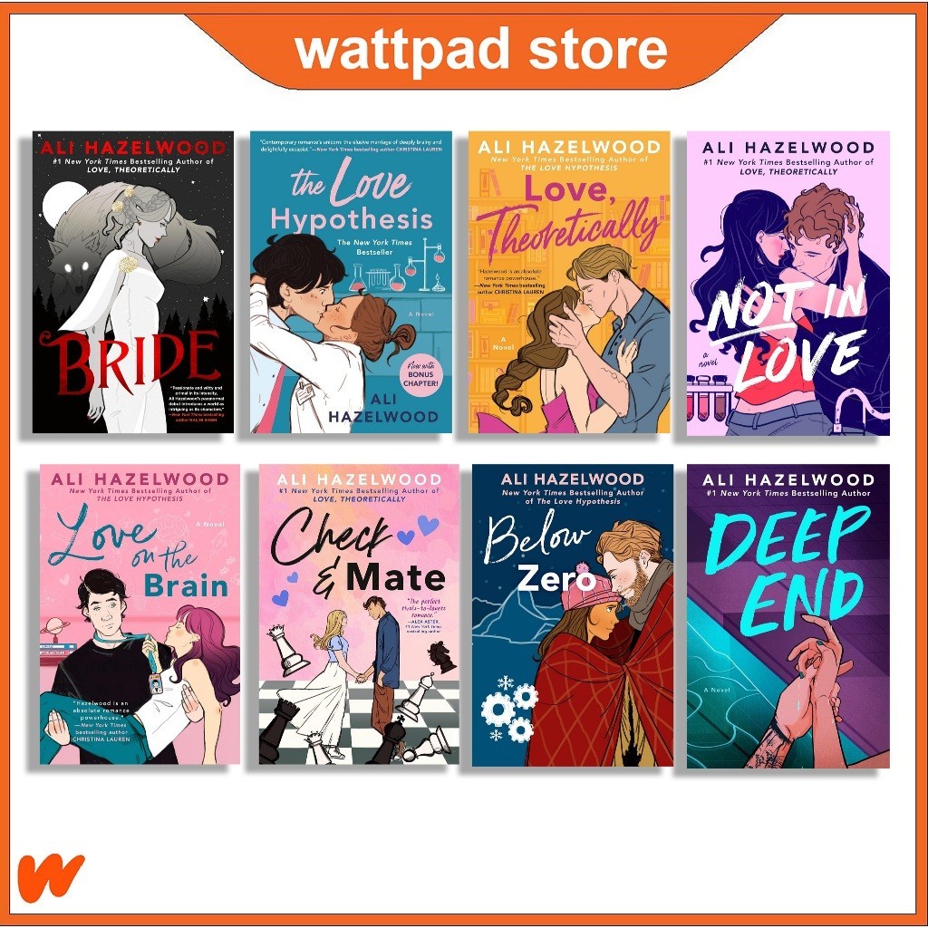 Ali Hazelwood ผู้แต่งขายดี (The Love Hypothesis, Love on the Brain, Loathe To Love You )