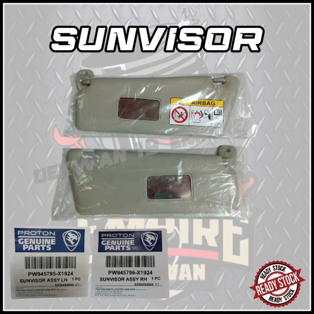 PROTON PERSONA VVT,IRIZ VVT SUNVISOR PUTIH % PROTON ️