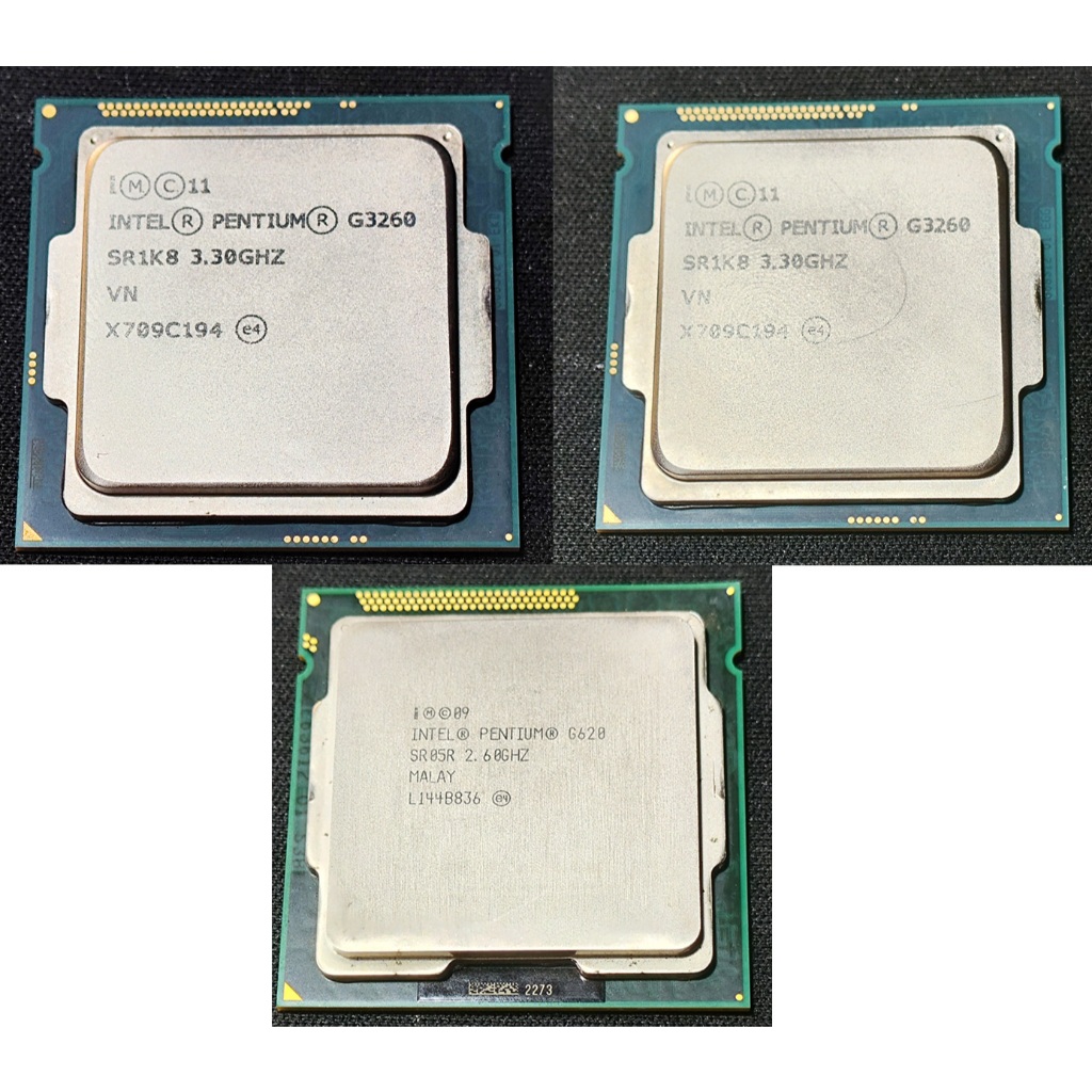 โปรเซสเซอร์ CPU Intel Pentium G3260 G620 ซ็อกเก็ต 1151 LGA 1150 CPU