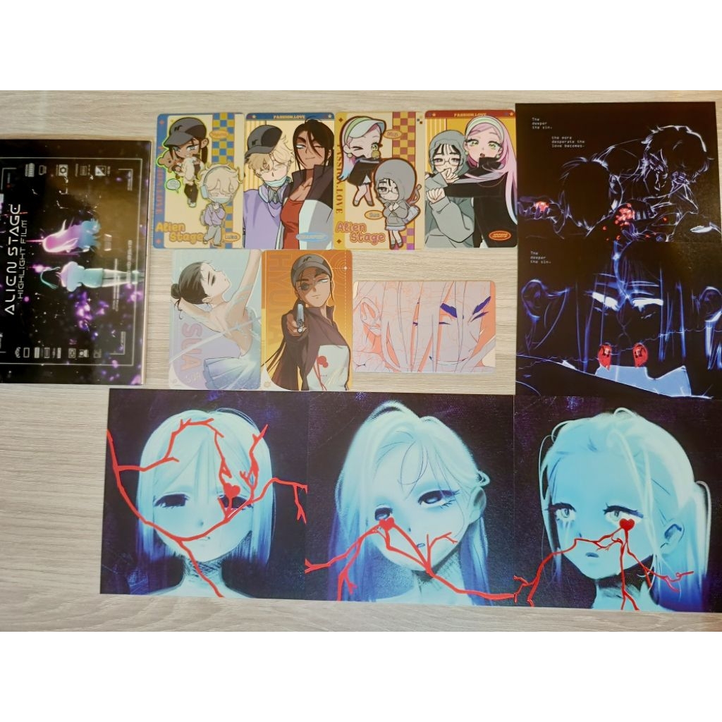 [Upd 12/1/26] Alien Stage Official Merch - Alns Mizi, Suae, Hyuna