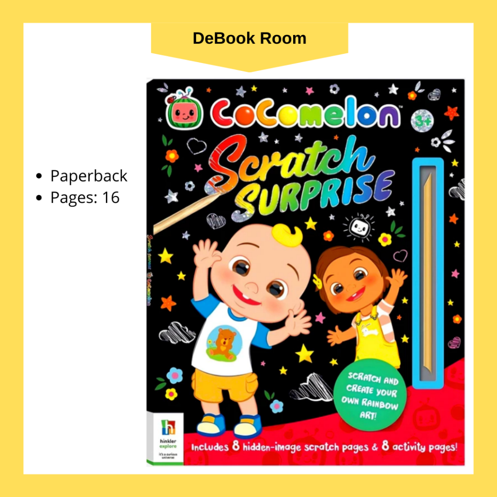 CoComelon Activty Book Scratch Surprise