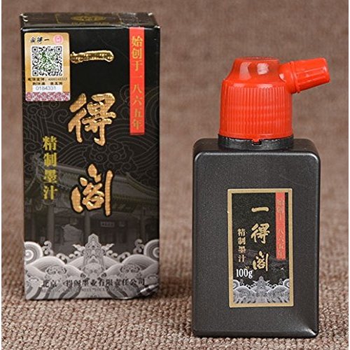YI DE GE INK 100G/250G 一得เมล็ด / CHONG HUA INK 100ML/250ML 中华