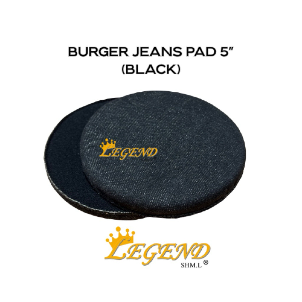LEGEND BURGER JEANS PAD 5 (สีดํา)