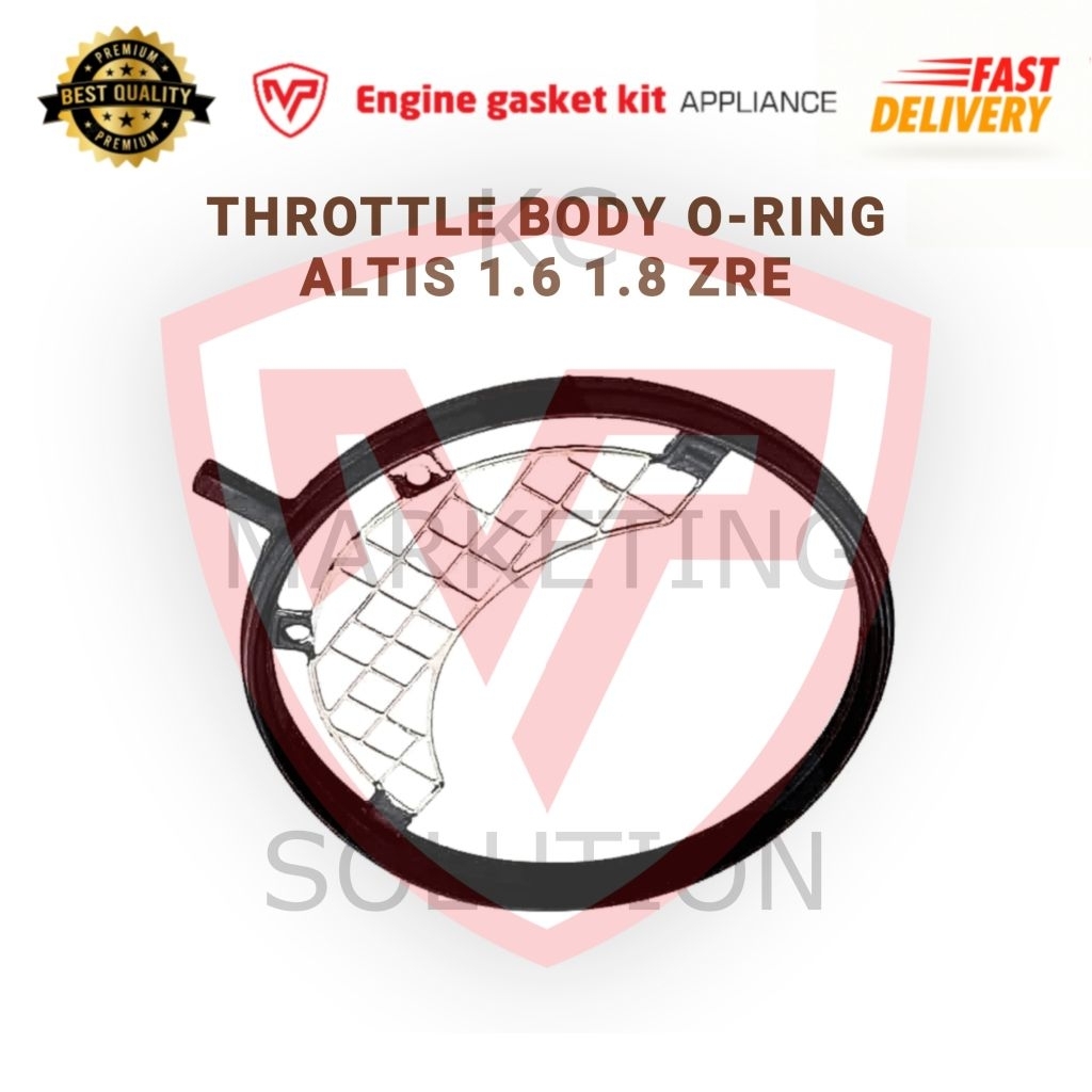 โอริงเรือนปีกผีเสื้อ Toyota Altis 1.6 1.8 ZRE