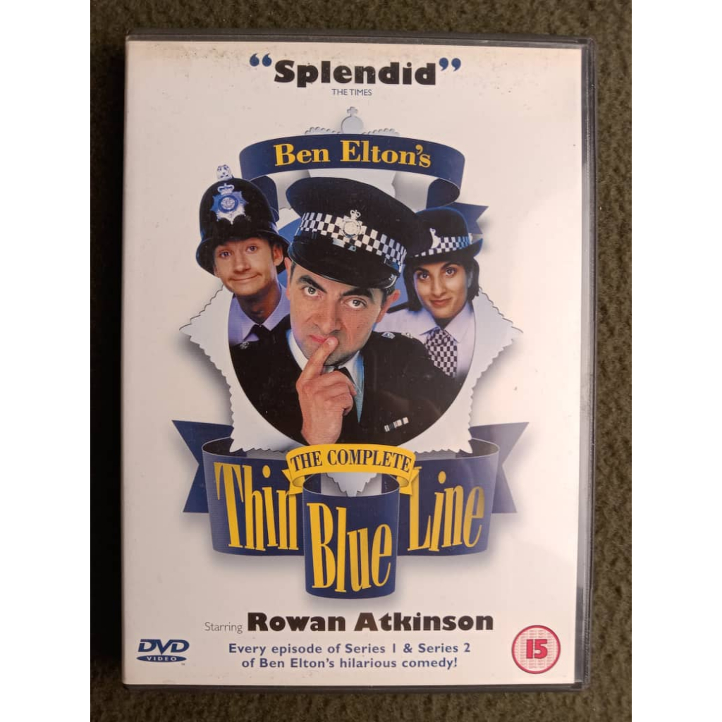 ดีวีดี THE COMPLETE THIN BLUE LINE - ROWAN ATKINSON