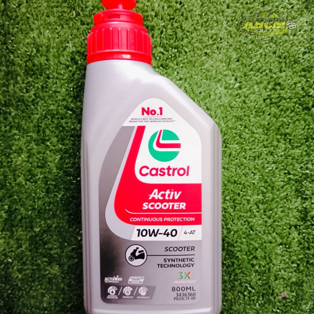 4T สกู๊ตเตอร์น้ํามัน CASSTROL SHELL
