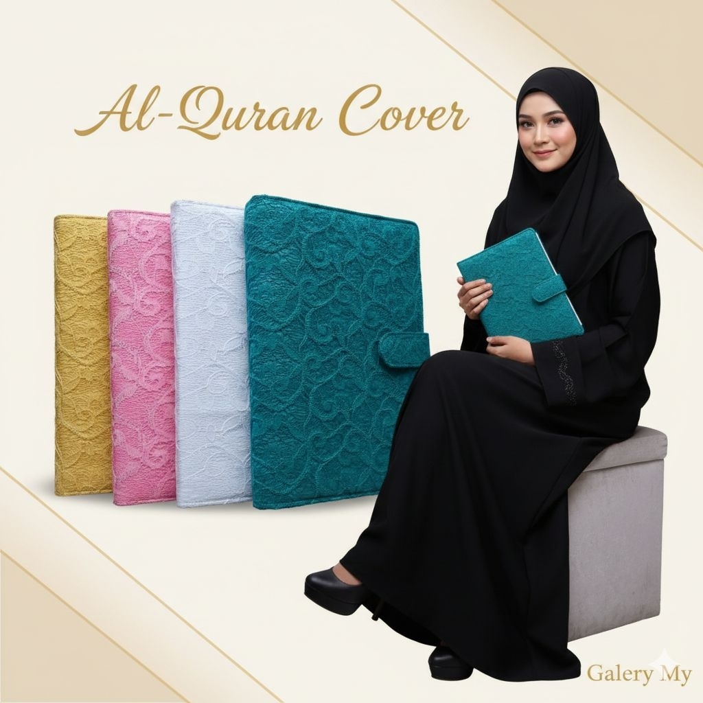 Alquran Cover Unique Size A5 - ปกหนังสือ - Sampul Alquran