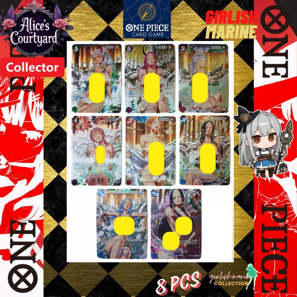 [การ์ด DIY ][One Piece TCG] การ์ดอนิเมะ DIY One Piece MANKA SPRING WATER วัดอุณหภูมิ - W0401