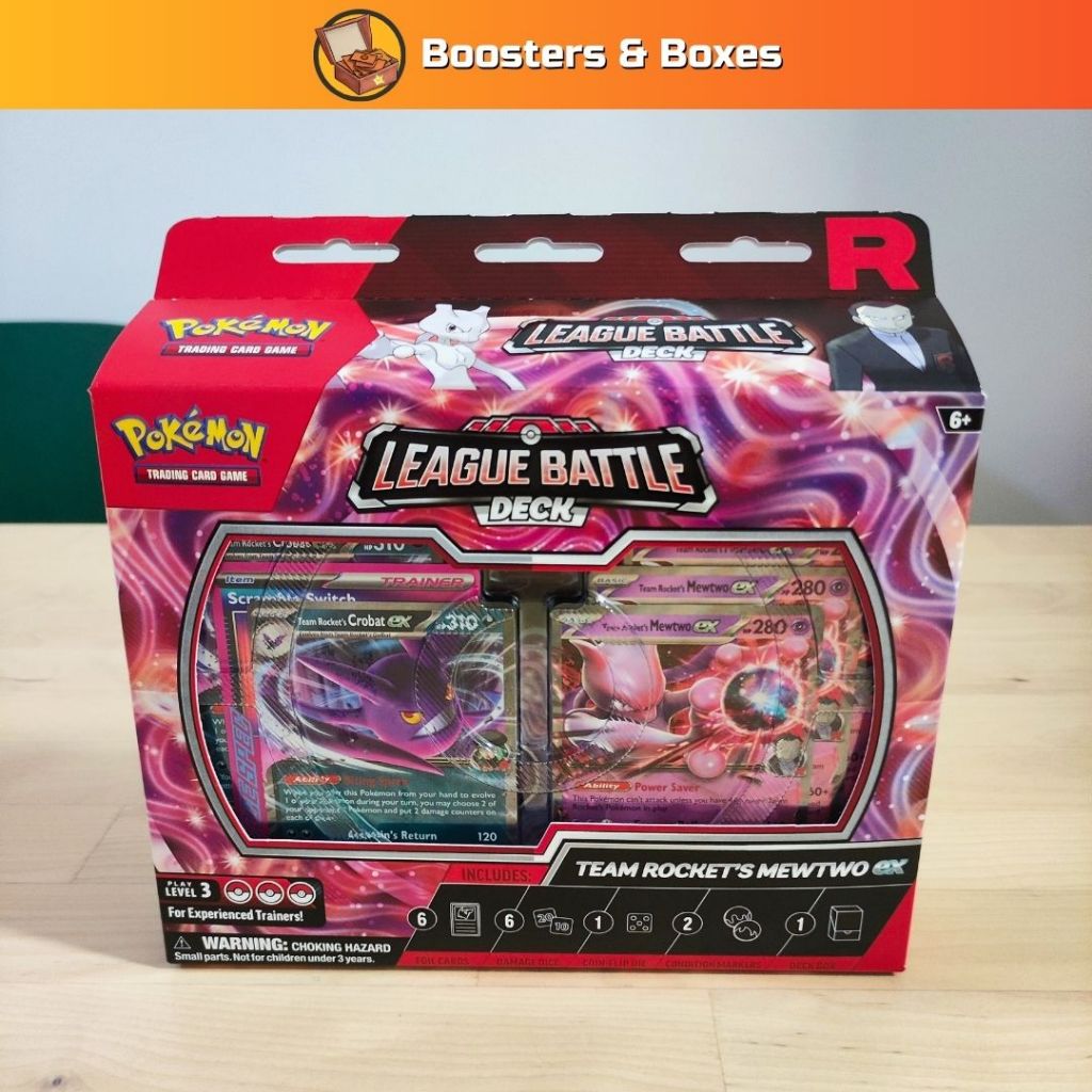 Pokémon TCG: Team Rockets Mewtwo ex League Battle Deck
