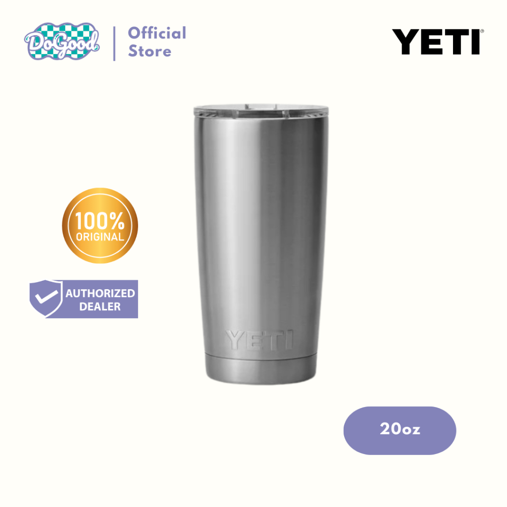 YETI RAMBLER 20OZ TUMBLER พร้อม MAGSLIDER LID